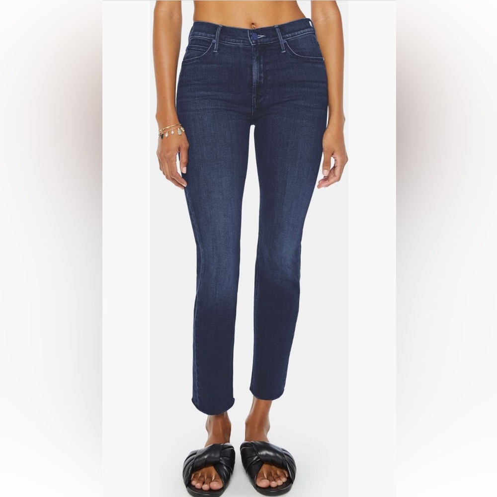 MOTHER The Mid Rise Dazzler Ankle in Heirloom Wash size 25